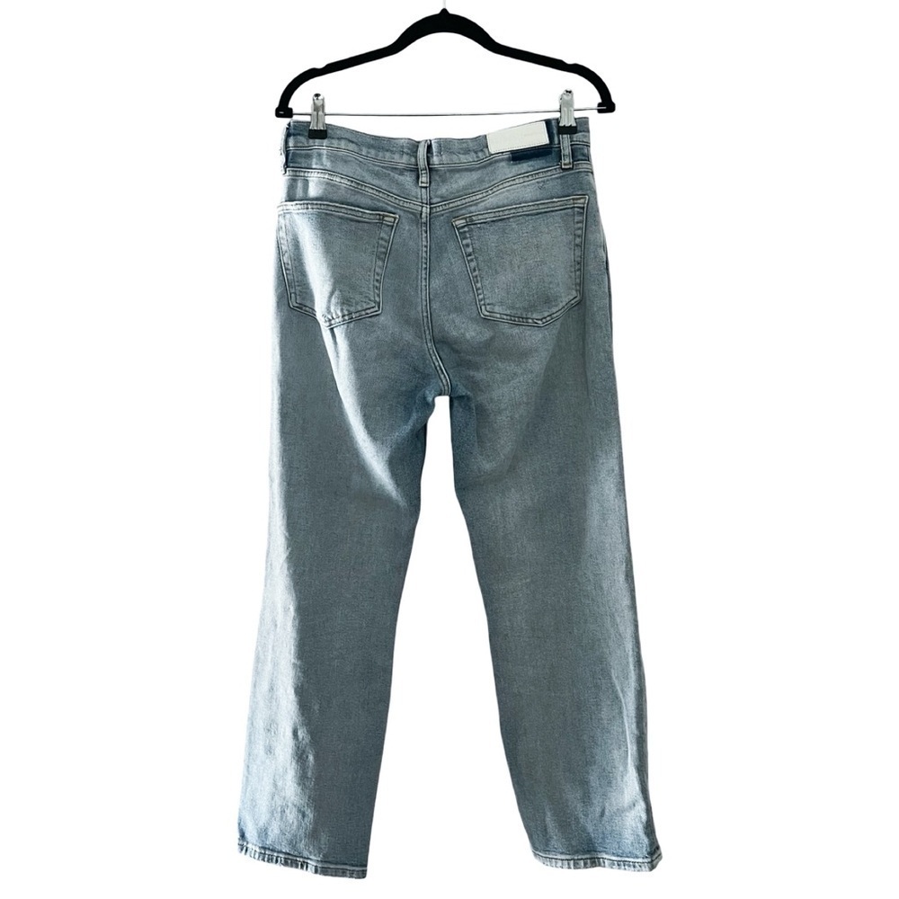 RE/DONE Women's High Rise Stove Pipe Distressed Jeans Sz 28 - Picture 3 of 7